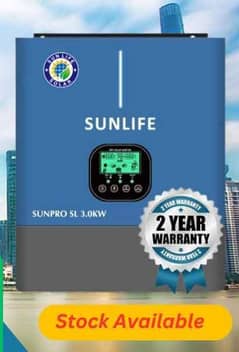 Sun life Hybrid Sloar inverter 3 kw
