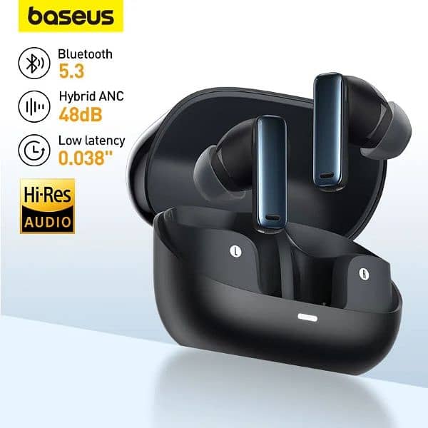 Baseus Bowie M2s True Wireless Earphones Cluster Black, TWS, earbuds, 2