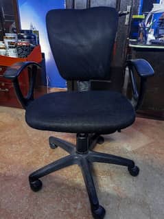 Soft revolving office chair