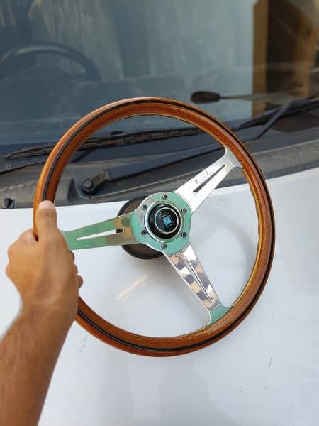 nardi wooden sports steering staring wheel 5