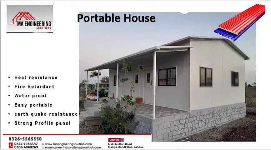 portable container and house office 0