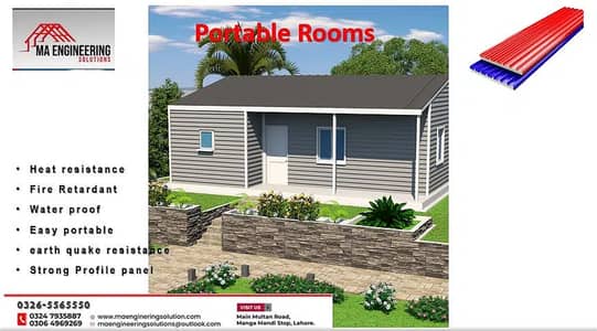 portable container and house office