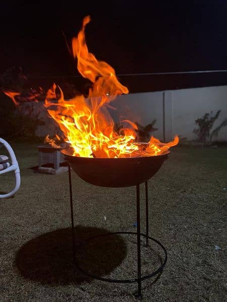 Outdoor Wood Burning Fire Pit 3