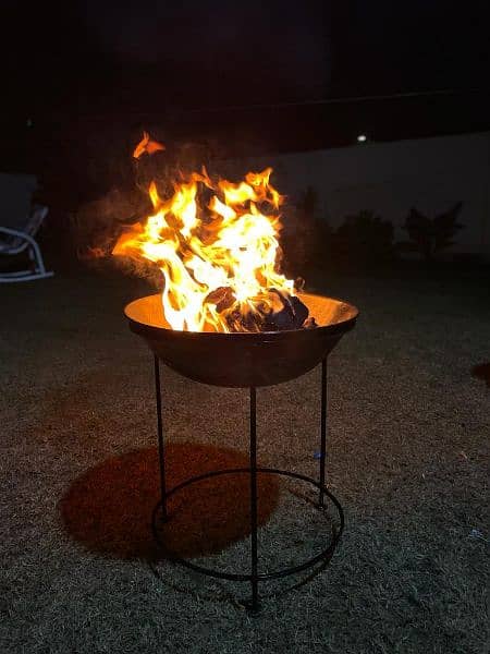 Outdoor Wood Burning Fire Pit 4