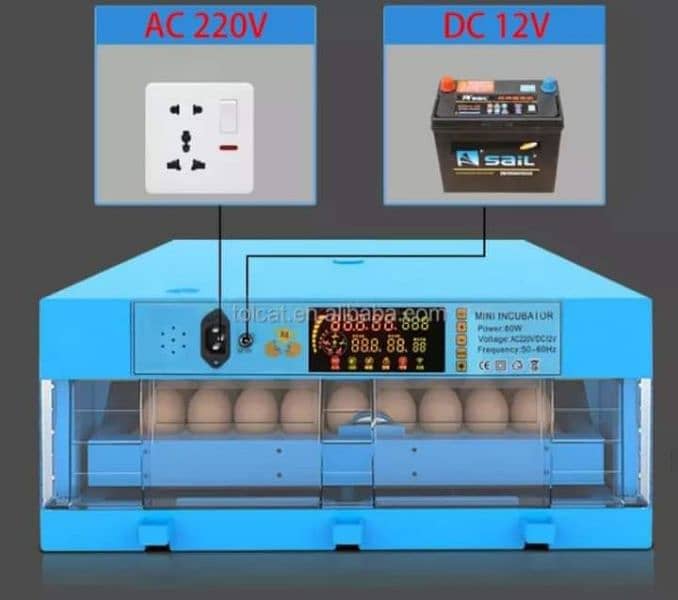 imported incubator made in China (Fully automatic) 64 / 128/ 92/egg 0