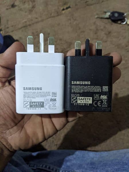 100% Original samsung Mobile Charger 25watt 45w 65w 0