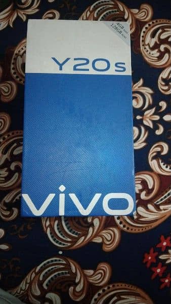 vivo y20s also box and charger ha 2