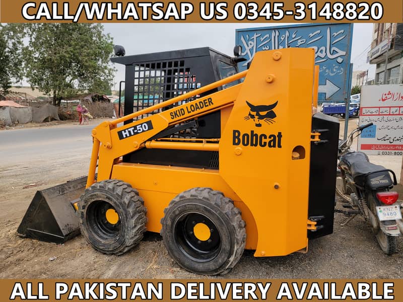 Bobcat HERO TIME HT50 Skid Steer Mini Wheel Loader for Sale in Karachi 13