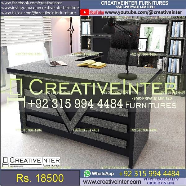 office executive ceo table meeting workstation chair boss manager mesh 11