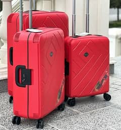 Suitcase - Set of 3 pieces - Trolley bags - Travel Bag - Fiber Luggage 0