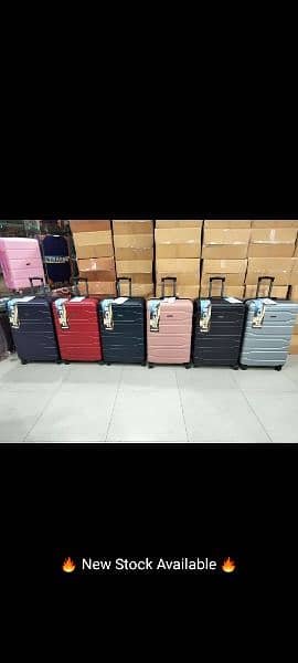 Suitcase - Set of 3 pieces - Trolley bags - Travel Bag - Fiber Luggage 13