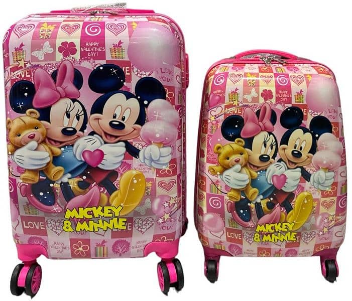 Suitcase - Set of 3 pieces - Trolley bags - Travel Bag - Fiber Luggage 14