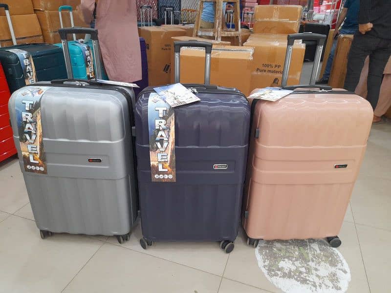 Suitcase - Set of 3 pieces - Trolley bags - Travel Bag - Fiber Luggage 15