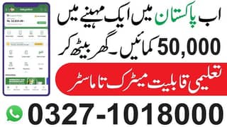 Online Part time job available in Pakistan 0
