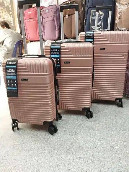 Travel bags Luggage set/hand carry/hand bag fiber lagguge al available 9