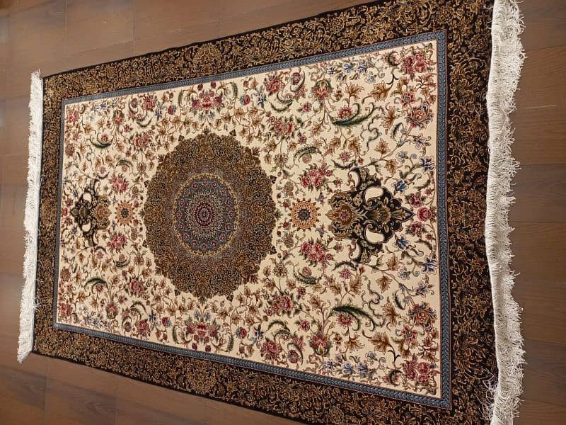 Persian qom silk replica carpets 6