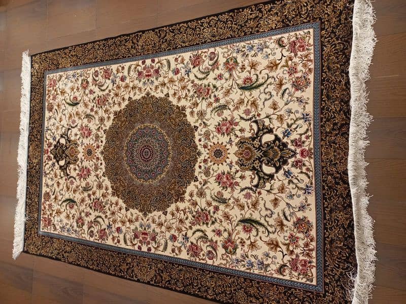 Persian qom silk replica carpets 7