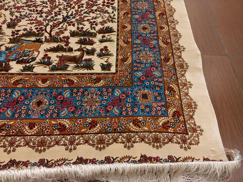 Persian qom silk replica carpets 9