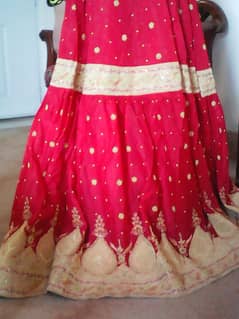 Beautiful Bridal Lahanga Suit  ( 0334-3105541 )