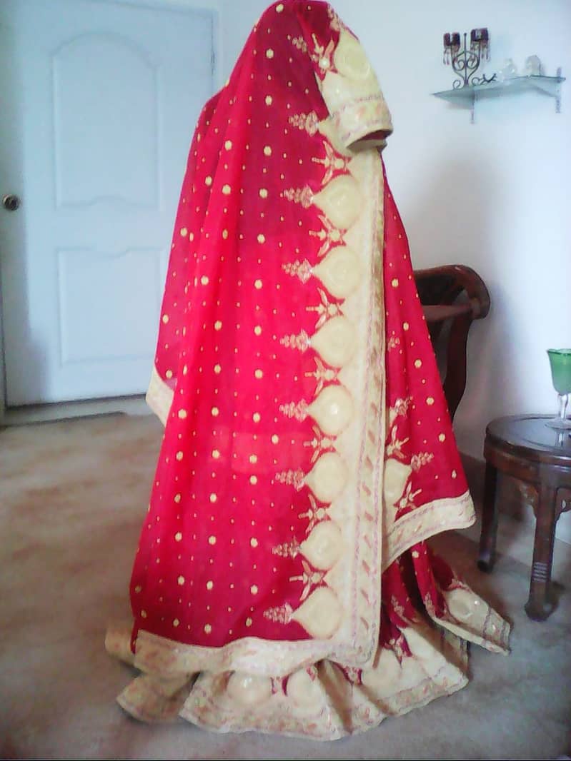 Beautiful Bridal Lahanga Suit  ( 0334-31405541 ) 1
