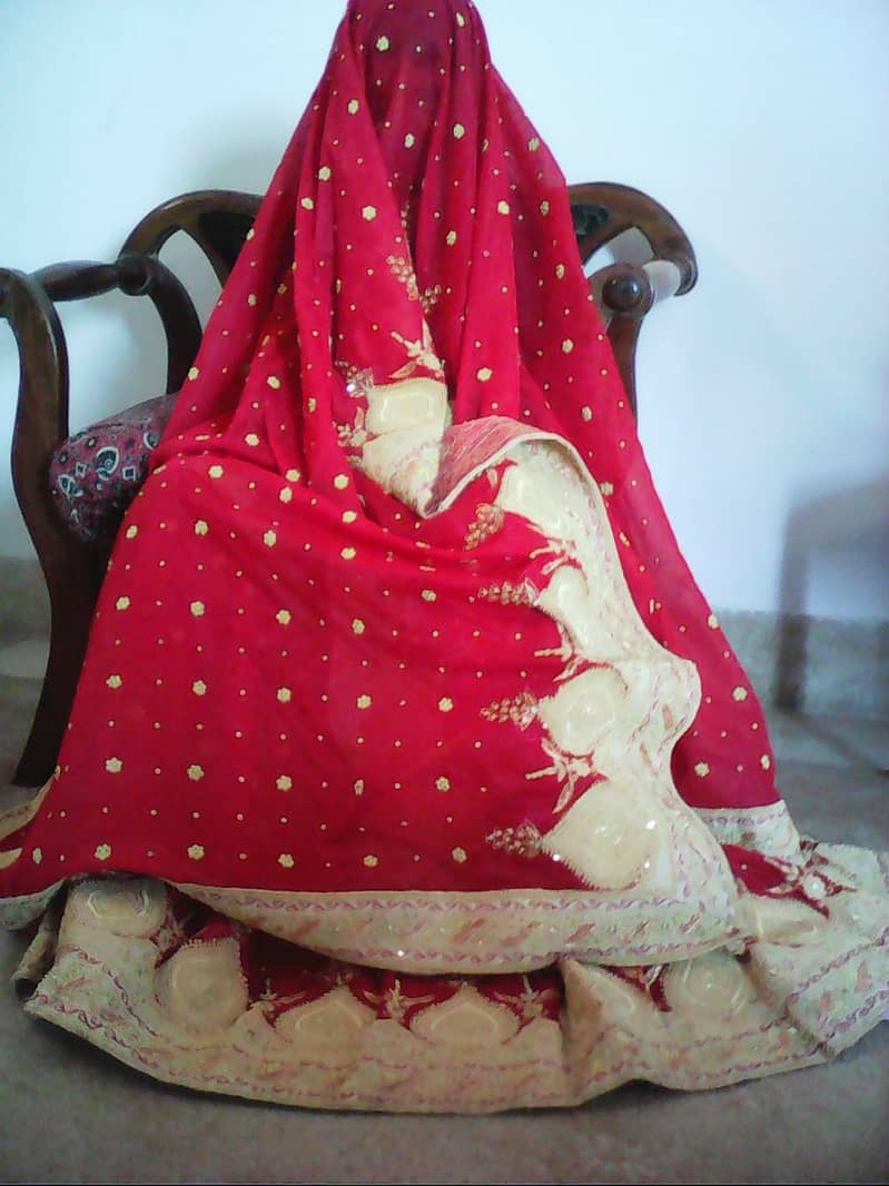 Beautiful Bridal Lahanga Suit  ( 0334-3105541 ) 2
