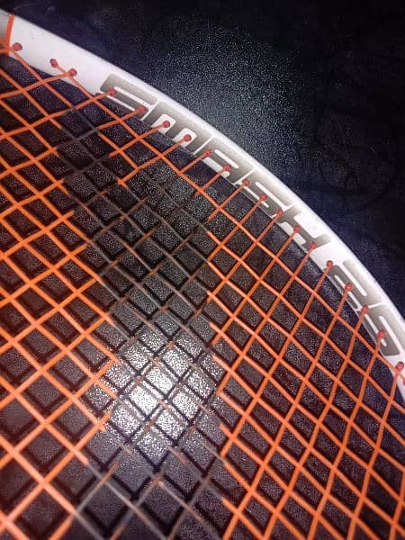 Slazenger Smash 25 Tennis Racket Orange & White Used Condition 4