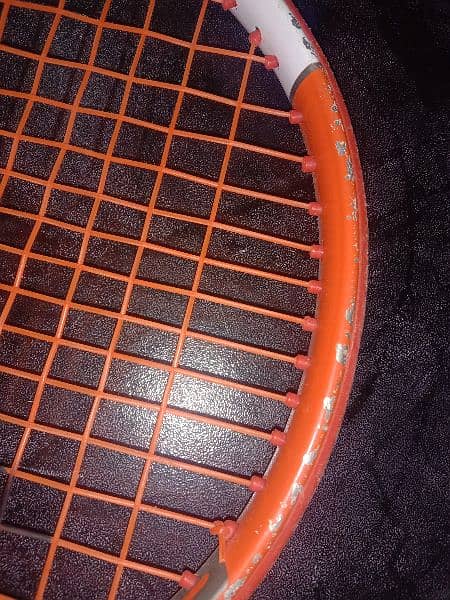 Slazenger Smash 25 Tennis Racket Orange & White Used Condition 7