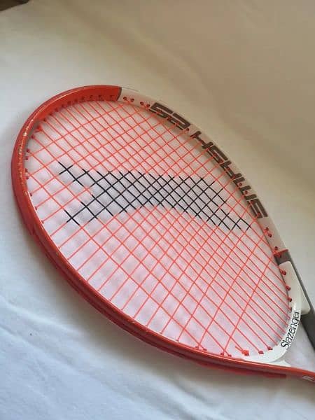 Slazenger Smash 25 Tennis Racket Orange & White Used Condition 11