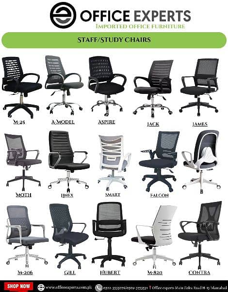 Imported office chairs study gaming table furniture 19