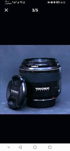 85mm/f1.8 Yongnuo Portrait Lense for Canon