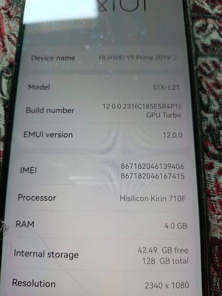 huawei y9 prime 2019 (sale+exchange) 6