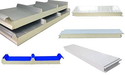 EPS Sandwich Pane PU sandwich & pir sandwich panel 1