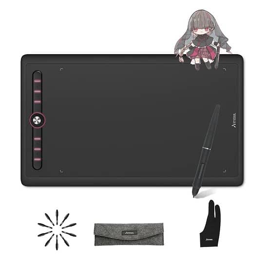 Drawing Tablet Wacom Artisul M0610 Pro 10x6 Inch Pen Graphic Tab 8