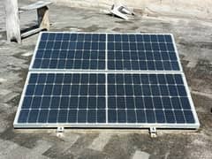 2x150 Watt Solar Panels + Converter