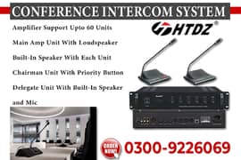 HTDZ Conference Intercom System 0