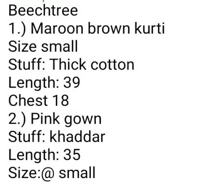 Beechtree pret small size 6