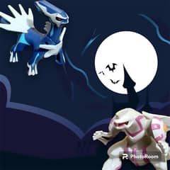 Dialgia and Palkia from Pokemon