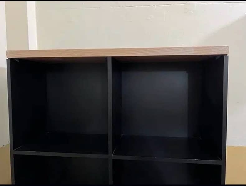 8 shelves cabinet available. 5