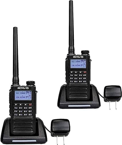 Retevis RT87 5W Dual Band VHF/UHF Walkie Talkie 0