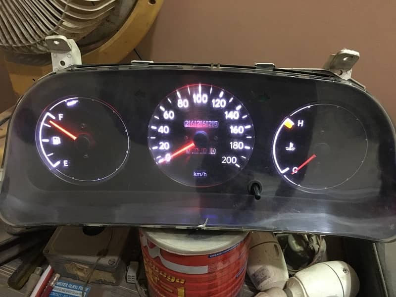 corolla indus ac panel and speedometer 3