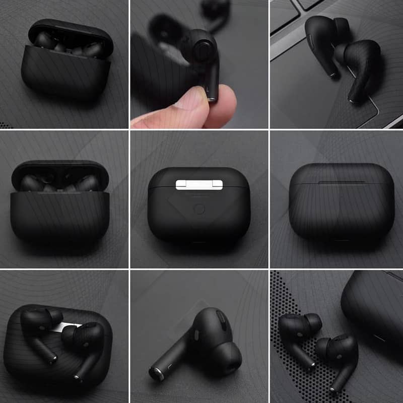 Black Airpods Pro 1st, 2nd, and 3rd Generation with 1 Year Warranty 0