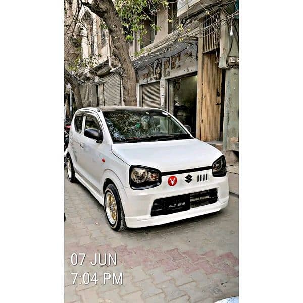 Alto rs bumper and body kit 11