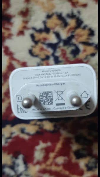 infinix 33w 100% original charger box pulled 1