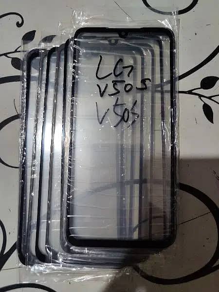 LG v50s and LG G8X touch glass 0