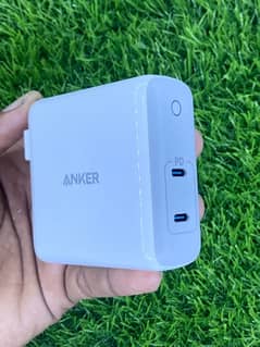 Anker 60w dual type C port charger 0