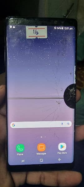 samsung note 8 lcd's orignal with frame 0