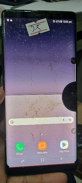 samsung note 8 lcd's orignal with frame 2