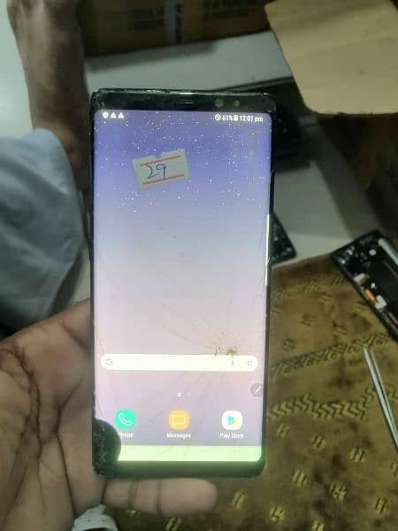 samsung note 8 lcd's orignal with frame 5