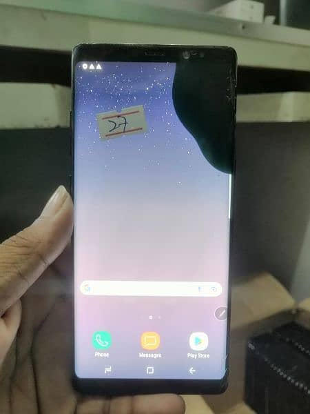 samsung note 8 lcd's orignal with frame 7