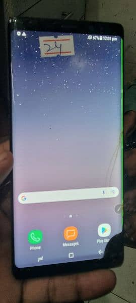 samsung note 8 lcd's orignal with frame 8